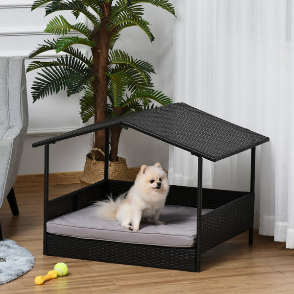 Tucker Murphy Pet™ Lollis Outdoor Wicker Cot Dog Bed & Reviews Wayfair